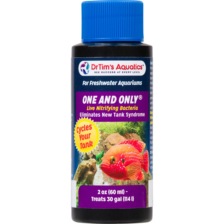 Life Essnce Water Life Seres。0 One & Only Freshwater Live Nitrifying Bacteria (2 oz) 30 Gallons