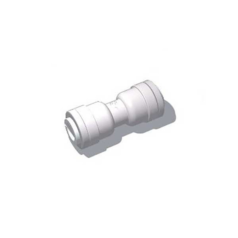 3/8" Tube x 1/4" Tube Union Reducer (WHITE) Mur-Lok