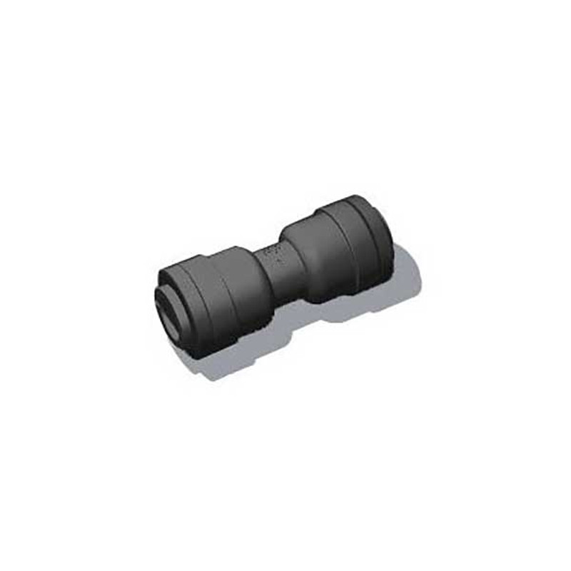 3/8" Tube x 1/4" Tube Union Reducer (BLACK) Mur-Lok