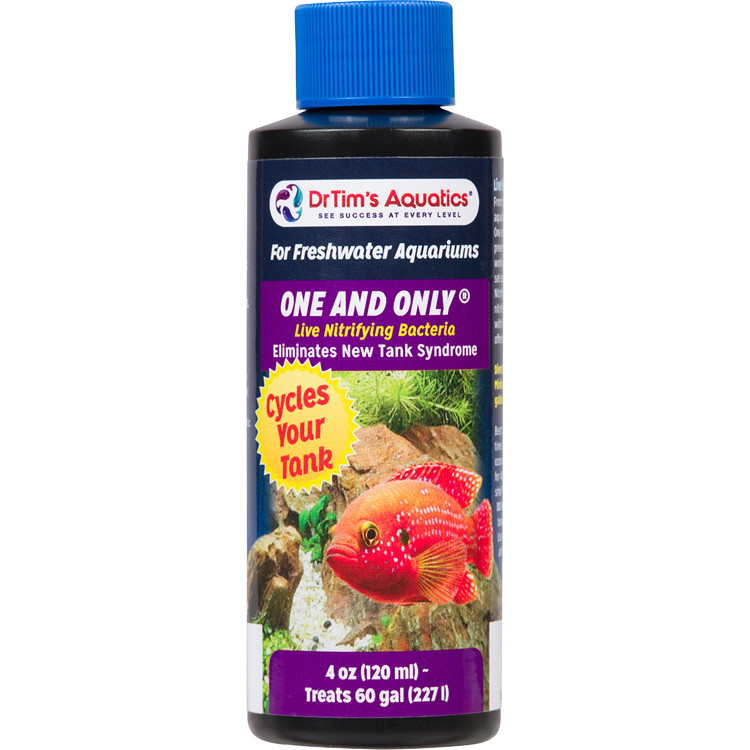 One & Only Freshwater Live Nitrifying Bacteria (4 oz) 60 Gallons