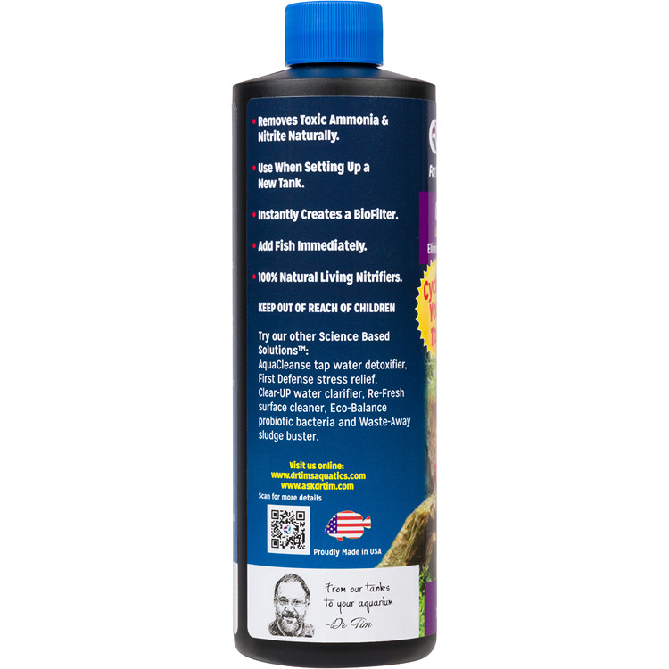 水槽 timtamtom One & Only Freshwater Live Nitrifying Bacteria (16 oz) 240 Gallons