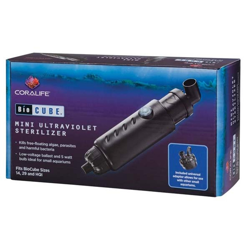 Biocube Mini Ultraviolet UV Sterilizer - Coralife