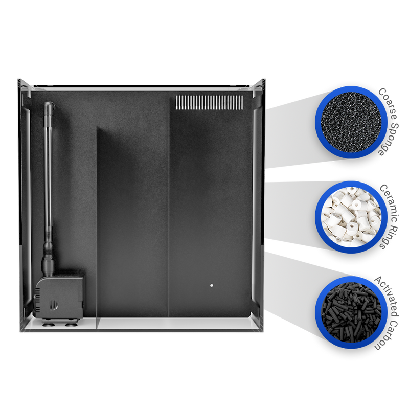 20 Gallon Nano RL Rimless Aquarium (Tank Only) JBJ