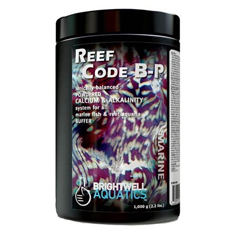 Reef Code B-P - Balanced Calcium & Alkalinity System Powder - Part B (Alk.) 1 KG - Brightwell 