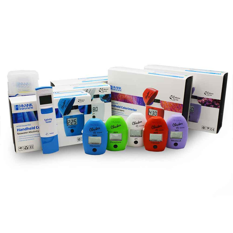Hanna Full Range Test Kit (772, 758, 713, 781, 780, HI98319) Saltwater