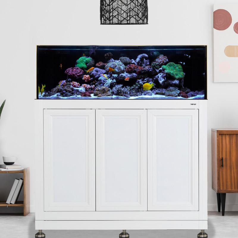 Shallow Reef Pro 2 80 Gallon AIO Aquarium w/ WHITE APS Stand - Innovative Marine