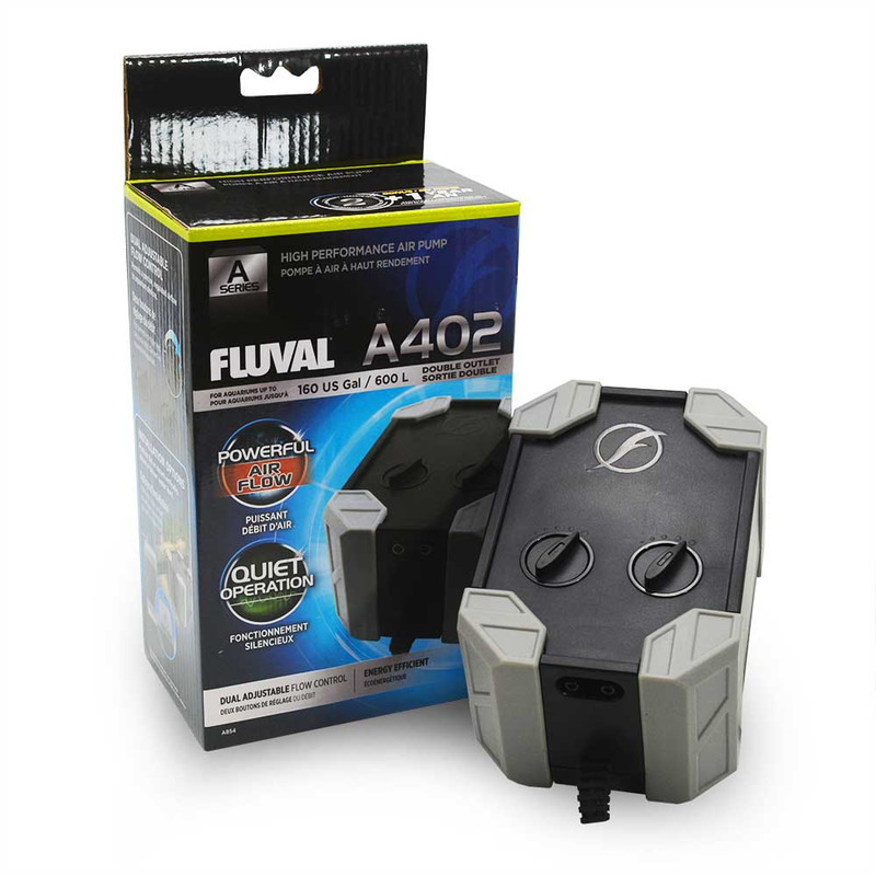 A402 Air Pump (up to 160 US Gal) - Fluval