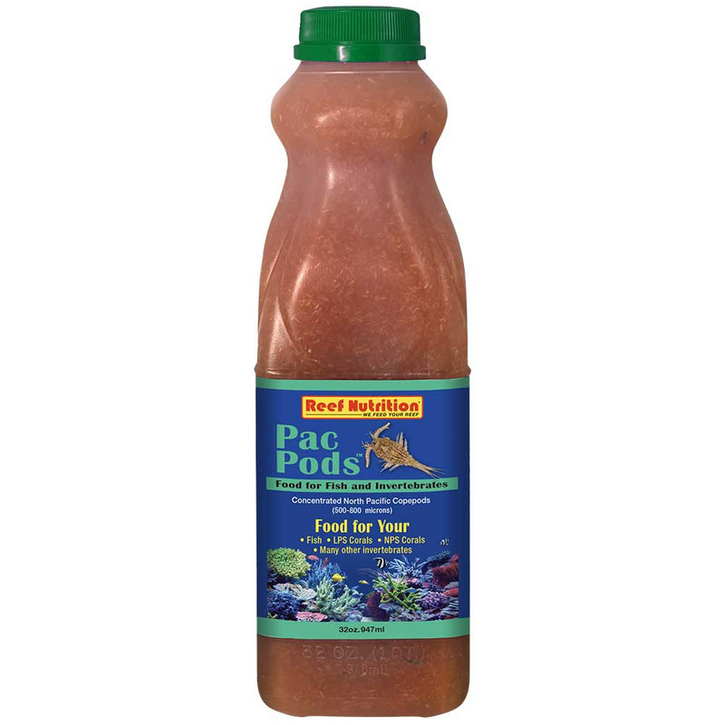 Pac Pods Copepod Concentrate (32 oz) - Reef Nutrition