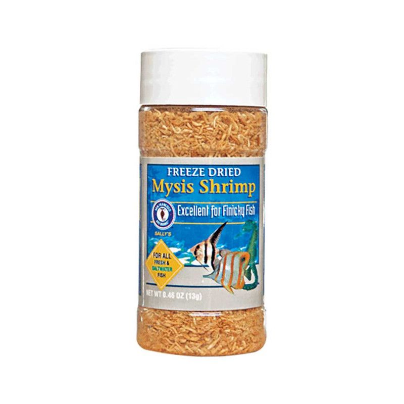 Freeze Dried Mysis Shrimp Fish Food (1.7 oz) - San Francisco Bay Brand