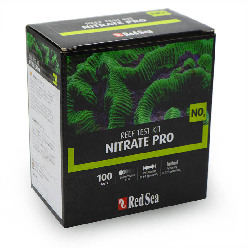 Nitrate Pro (NO3) High Definition Comparator Test Kit - 100 Tests - Red Sea