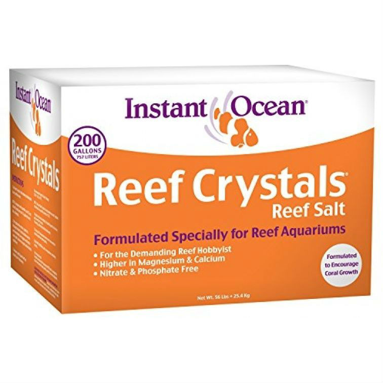 (OPEN BOX)  Reef Crystals Reef Salt Box (Makes 200 Gallons) - Instant Ocean