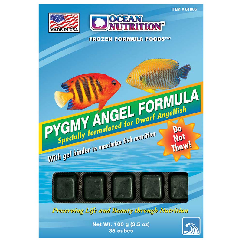 Frozen Pygmy Angel Formula (35 cubes, 3.5 oz) - Ocean Nutrition