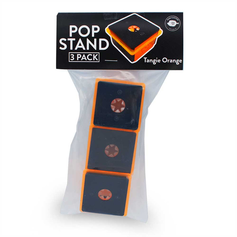 3 PACK - Frag POP UP Stand (Orange on Black) - PNW Customs