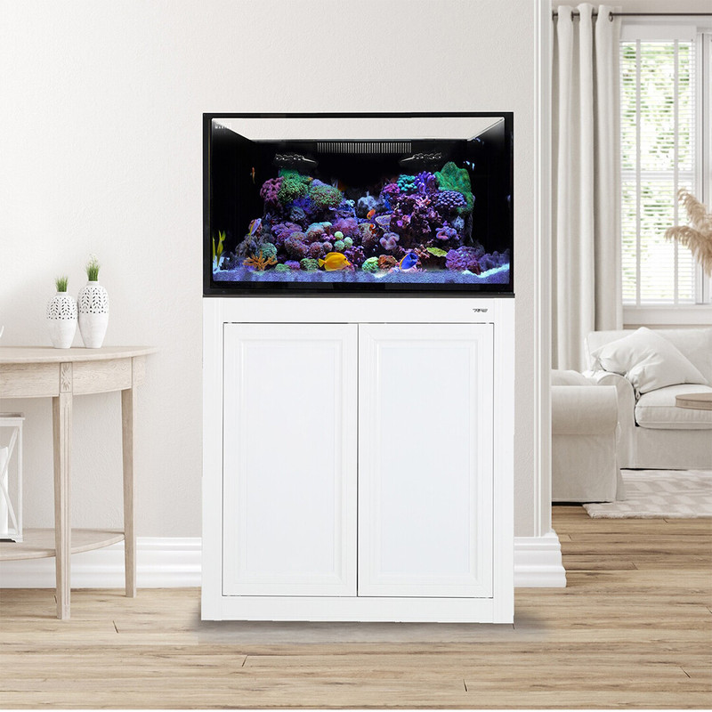 EXT 112 Lagoon Aquarium w/ APS Stand - White (Made to Order) - Innovative Marine