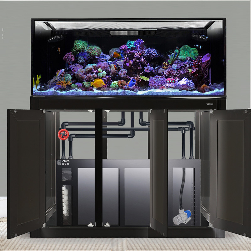 EXT 170 Gallon Complete Reef System – Black (Made To Order) - Innovative Marine