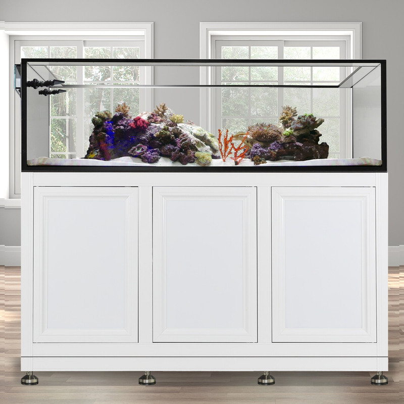 EXT 200 Peninsula Aquarium w/ APS Stand - White (Made to Order) - Innovative Marine