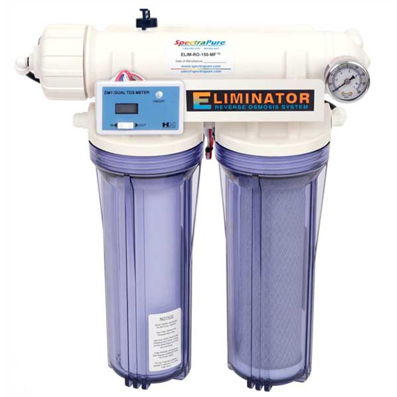 Eliminator RO 150GPD Reverse Osmosis Systems (ELIM-RO-150-MF) - Spectrapure
