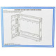 (DAMAGED) White DELUXE XL Aquarium Controller Mounting Board w/Hinge Kit - Adaptive Reef