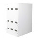 Fully Assembled Controller Cabinet Wire Management System - White - Adaptive Reef