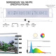 (CLEARENCE) 18" - 24" White Serene Sun RGB+W Freshwater LED Light (4220) - Current USA
