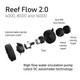 Reef Flow 1000 Nano (264 GPH) Controllable 5v DC Wavemaker Pump - TMC