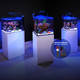 Black Max Nano Peninsula G2 - 26 Gallon Aquarium (Black Stand) - Red Sea