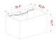 INT 75 Lagoon Aquarium w/ APS Stand – Black - Innovative Marine