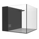 22.4 Gallon Rimless AIO Glass Nano Tank w/ Black Stand - PRO Series - Fiji Cube
