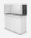 Juwel Rio 350 LED Aquarium and Cabinet Set - 92 Gallon - White