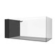 38 Gallon Rimless AIO Glass Nano Tank w/ White Stand - PRO Series - Fiji Cube