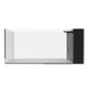 38 Gallon Rimless AIO Glass Nano Tank w/ White Stand - PRO Series - Fiji Cube