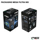 MEGA Filtra 900 Aquarium Canister Filter Up to 240 Gal (410 gph) - Sicce