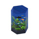 ProStar 15 Gallon Hexagon Acrylic Aquarium (15 Dia x 20") - Pro Clear