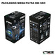 (OPEN BOX) MEGA Filtra 950 SDC Aquarium Canister Filter Up to 250 Gal (568 gph) - Sicce