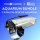 3.3 Gallon PNW Custom × Yee Aquarium Bundle The Ultimate Peninsula Nano Reef