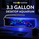3.3 Gallon PNW Custom × Yee Mesh Lid Aquarium Bundle The Ultimate Peninsula Nano Reef