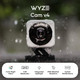 (USED) Black WYZE Cam v4 2.5K HD WiFi Smart Home Aquarium Security Camera
