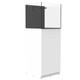22.4 Gallon External Overflow Rimless Nano Tank w/ White Stand (Full Package) - Fiji Cube