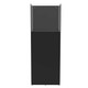 22.4 Gallon External Overflow Rimless Nano Tank w/ Black Stand (Full Package) - Fiji Cube