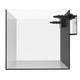 22.4 Gallon External Overflow Rimless Nano Tank w/ Black Stand (Full Package) - Fiji Cube