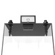 22.4 Gallon External Overflow Rimless Nano Tank w/ Black Stand (Full Package) - Fiji Cube