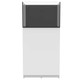 32 Gallon External Overflow Rimless Nano Tank w/ White Stand (Full Package) - Fiji Cube