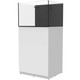 32 Gallon External Overflow Rimless Nano Tank w/ White Stand (Full Package) - Fiji Cube