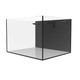 32 Gallon External Overflow Rimless Nano Tank w/ White Stand (Full Package) - Fiji Cube