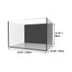 32 Gallon External Overflow Rimless Nano Tank w/ White Stand (Full Package) - Fiji Cube