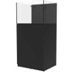 32 Gallon External Overflow Rimless Nano Tank w/ Black Stand (Full Package) - Fiji Cube
