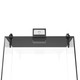 48 Gallon Shallow External Overflow Rimless Nano Tank w/ White Stand (Full Package) - Fiji Cube