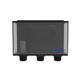81 Gallon External Overflow Rimless Tank w/ White Stand (Full Package) - Fiji Cube