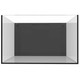 81 Gallon External Overflow Rimless Tank w/ Black Stand (Full Package) - Fiji Cube