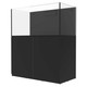 108 Gallon External Overflow Rimless Tank w/ Black Stand (Full Package) - Fiji Cube